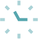 Icono de un reloj.