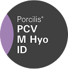 Logotipo de la vacuna de Porcilis PCV M Hyo ID